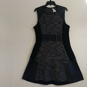 Curio Sweater Dress with Zipper Detailing